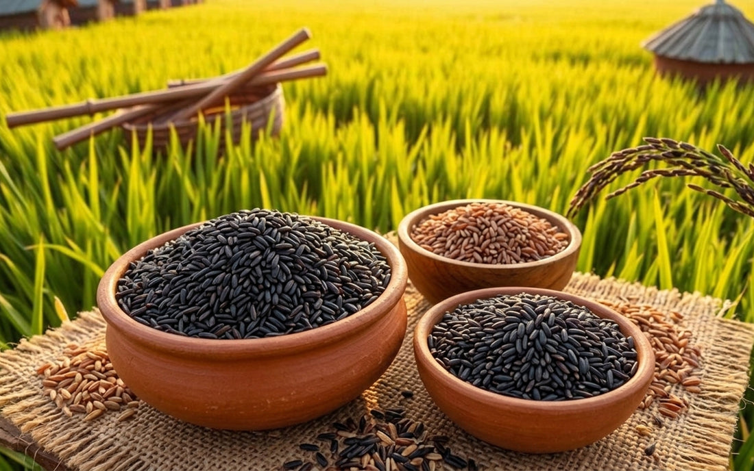 Different Types of Seeds for Kala Namak Rice