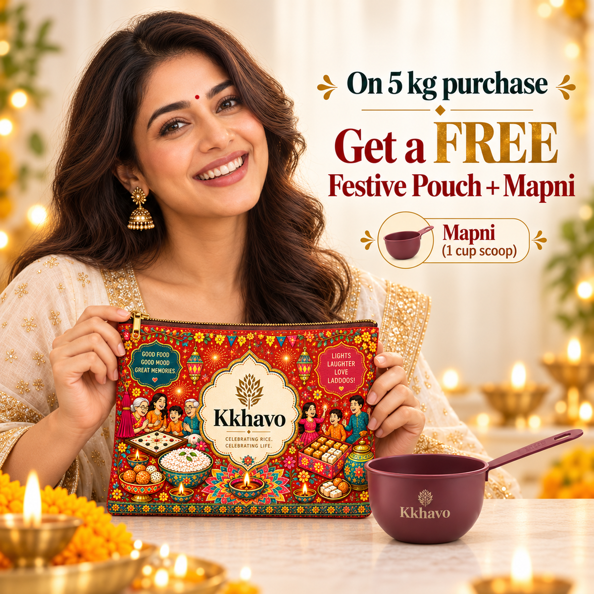 5 kg (Family Pack) + Free Gift