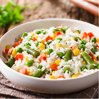 Himachali Kala Chana & Kala Namak Rice Pulao