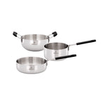 KKhavo 3 Pc Mini Cookware Set — Tri-Ply Stainless Steel — product image 1