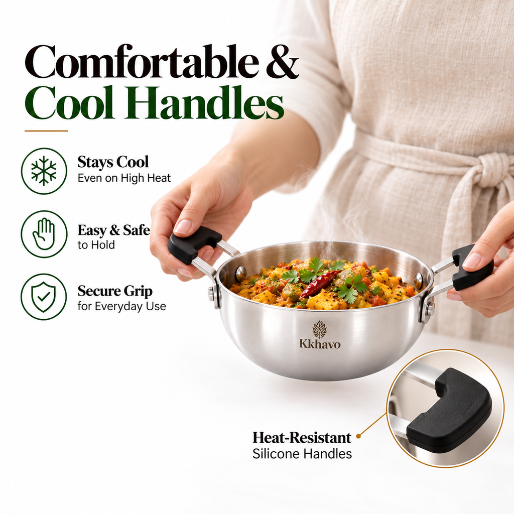 KKhavo Mini Kadai — 14 cm, 600 ml — product image 6