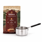 KKhavo Mini Sauce Pan with 1 kg Kala Namak rice combo